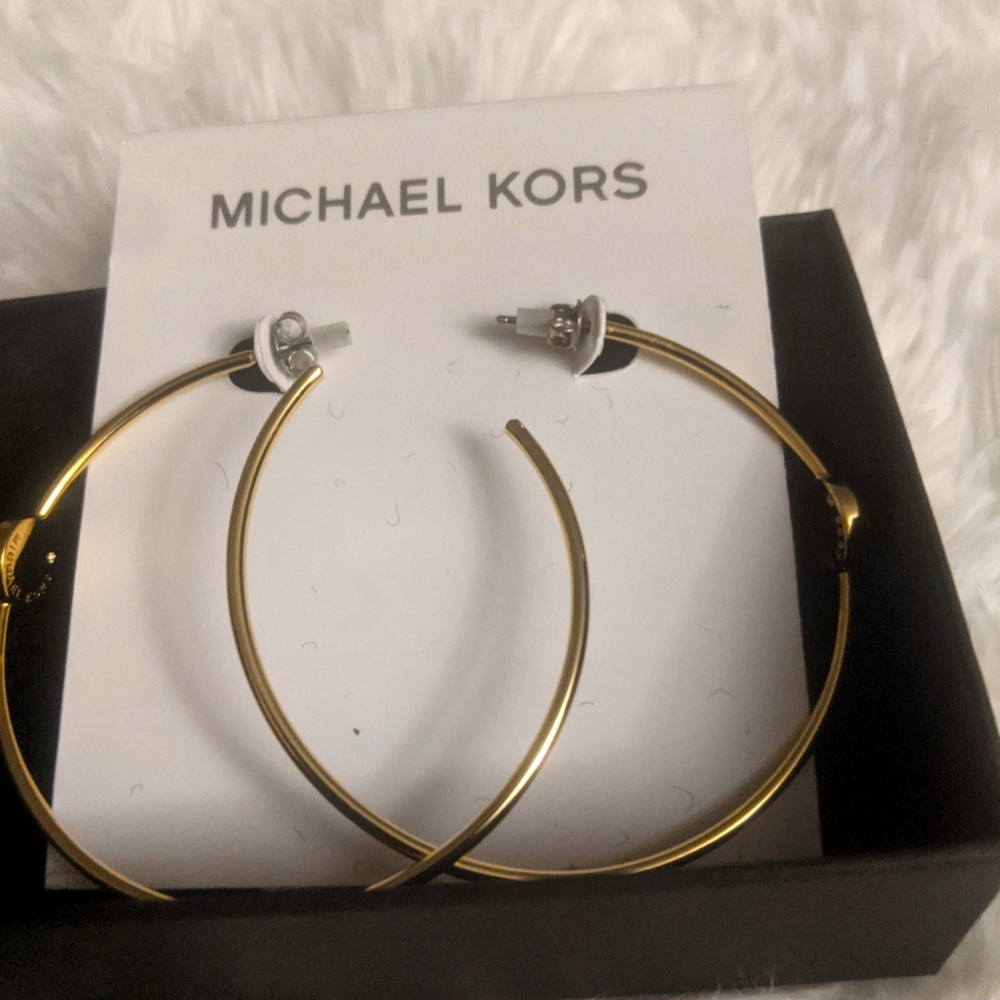 Michael Kors Large Hoop earrings